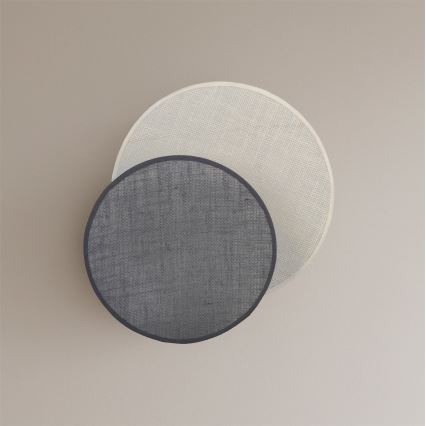 Brilagi - Zidna svjetiljka CIRCLES 1xE27/60W/230V Ø 35 cm kremasta/siva