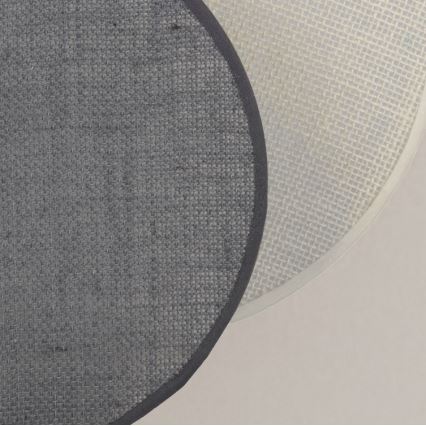 Brilagi - Zidna svjetiljka CIRCLES 1xE27/60W/230V Ø 35 cm kremasta/siva