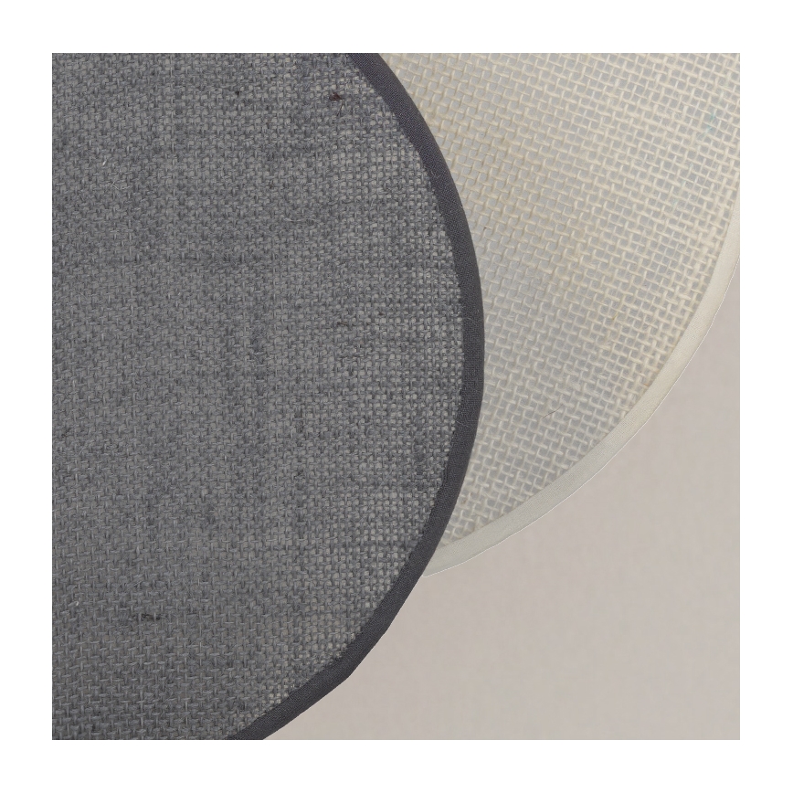 Brilagi - Zidna svjetiljka CIRCLES 1xE27/60W/230V Ø 35 cm kremasta/siva
