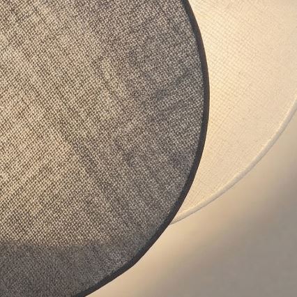 Brilagi - Zidna svjetiljka CIRCLES 1xE27/60W/230V Ø 45 cm krem/siva
