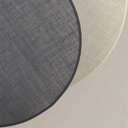 Brilagi - Zidna svjetiljka CIRCLES 1xE27/60W/230V Ø 45 cm krem/siva