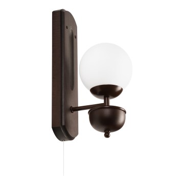 Brilagi - Zidna svjetiljka COTTAGE 1xG9/40W/230V bukva/bijela