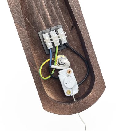 Brilagi - Zidna svjetiljka COTTAGE 1xG9/40W/230V bukva/bijela