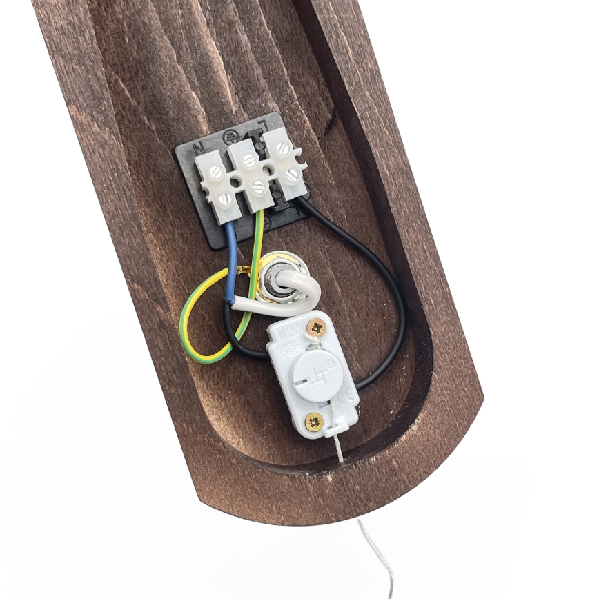 Brilagi - Zidna svjetiljka COTTAGE 1xG9/40W/230V bukva/bijela
