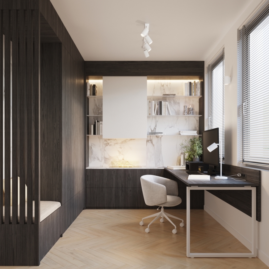 Brilagi - Zidna svjetiljka CRESTO 1xGU10/10W/230V 10 cm bijela