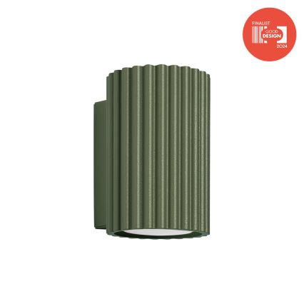 Brilagi - Zidna svjetiljka CRESTO 1xGU10/10W/230V 10 cm zelena