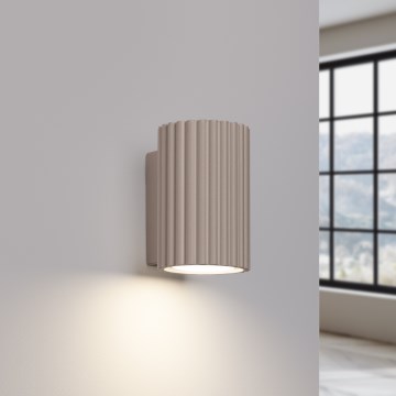 Brilagi - Zidna svjetiljka CRESTO 2xGU10/10W/230V 10 cm taupe