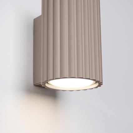 Brilagi - Zidna svjetiljka CRESTO 2xGU10/10W/230V 10 cm taupe
