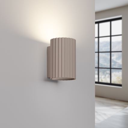 Brilagi - Zidna svjetiljka CRESTO 2xGU10/10W/230V 10 cm taupe