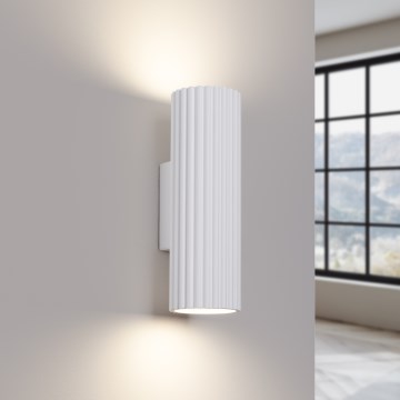 Brilagi - Zidna svjetiljka CRESTO 2xGU10/10W/230V 20 cm bijela