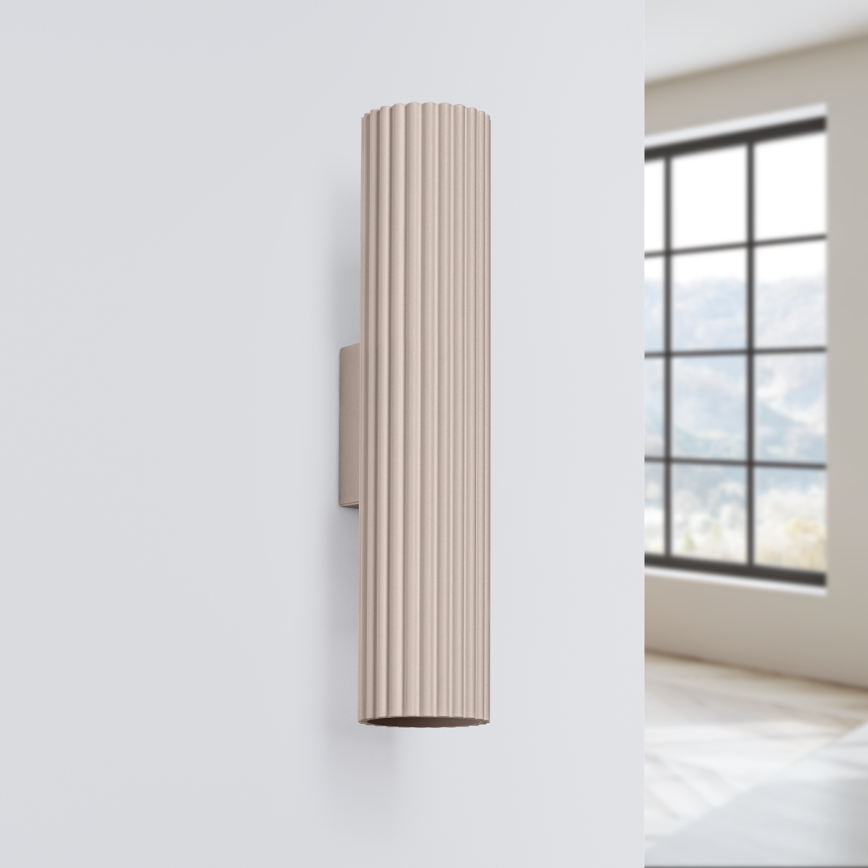 Brilagi - Zidna svjetiljka CRESTO 2xGU10/10W/230V 20 cm taupe