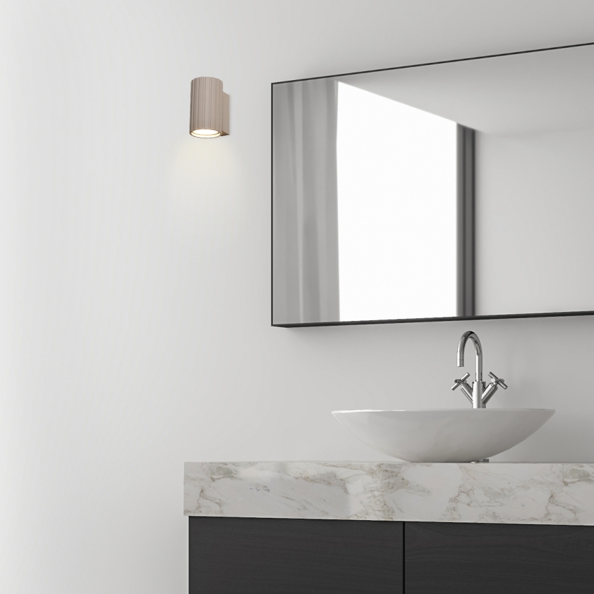 Brilagi - Zidna svjetiljka CRISPINA 1xGU10/10W/230V 10 cm bež