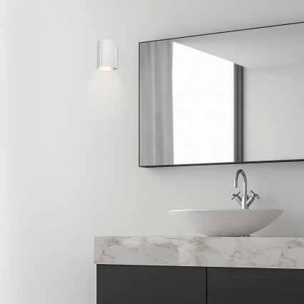 Brilagi - Zidna svjetiljka CRISPINA 1xGU10/10W/230V 10 cm bijela