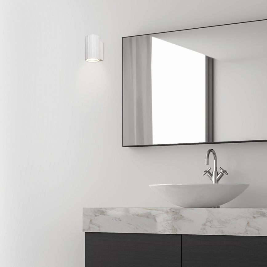 Brilagi - Zidna svjetiljka CRISPINA 1xGU10/10W/230V 10 cm bijela