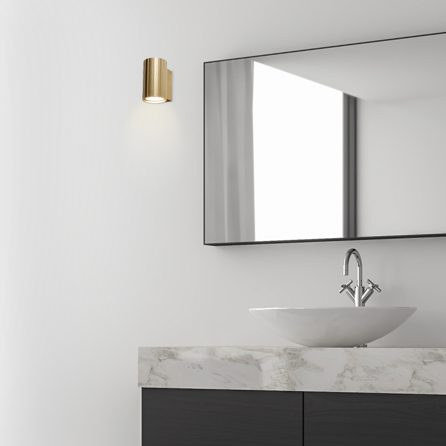 Brilagi - Zidna svjetiljka CRISPINA 1xGU10/10W/230V 10 cm zlatna