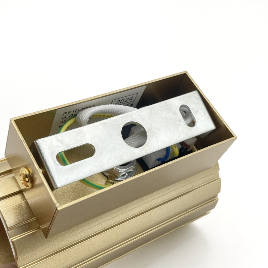 Brilagi - Zidna svjetiljka CRISPINA 1xGU10/10W/230V 10 cm zlatna