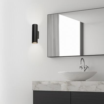 Brilagi - Zidna svjetiljka CRISPINA 2xGU10/10W/230V 20 cm crna