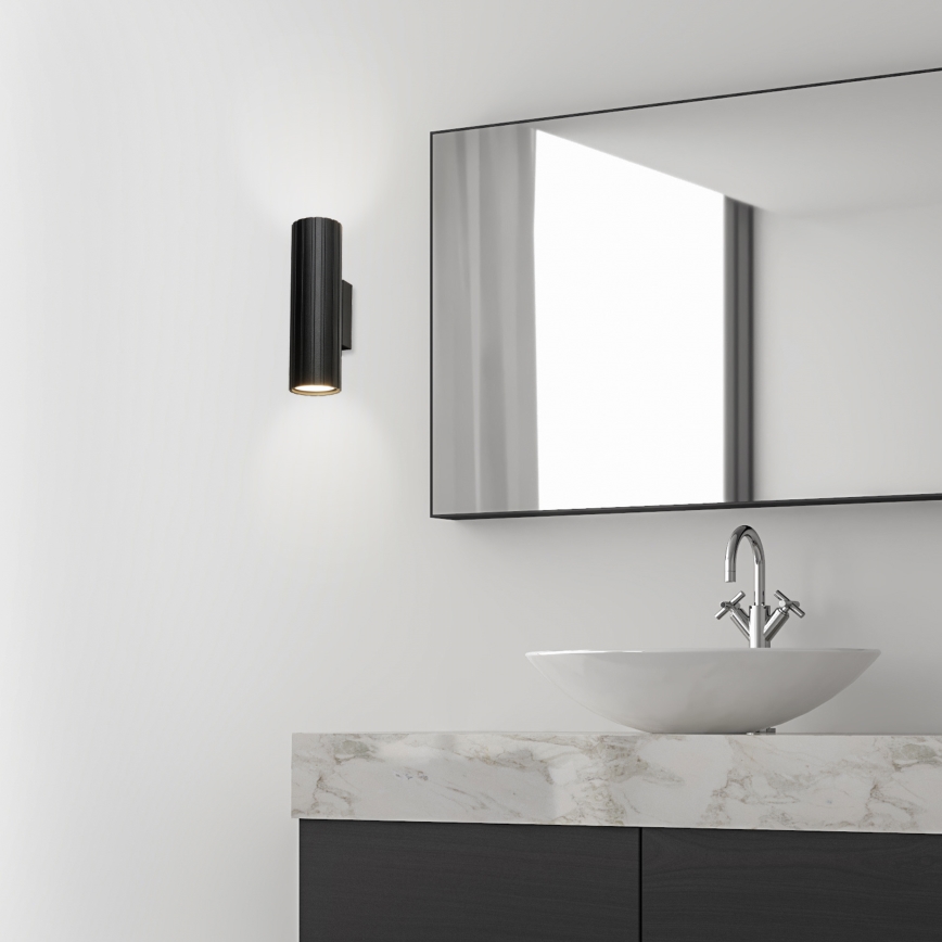 Brilagi - Zidna svjetiljka CRISPINA 2xGU10/10W/230V 20 cm crna