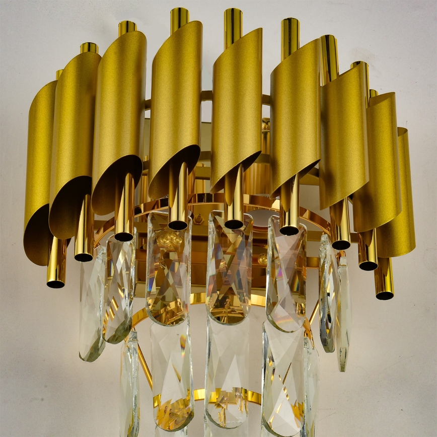 Brilagi - Zidna svjetiljka ECLIPSE 2xE14/10W/230V zlatna