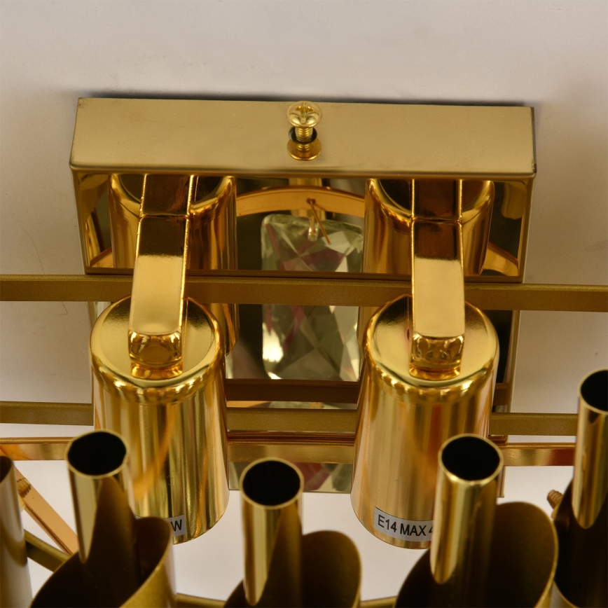 Brilagi - Zidna svjetiljka ECLIPSE 2xE14/10W/230V zlatna