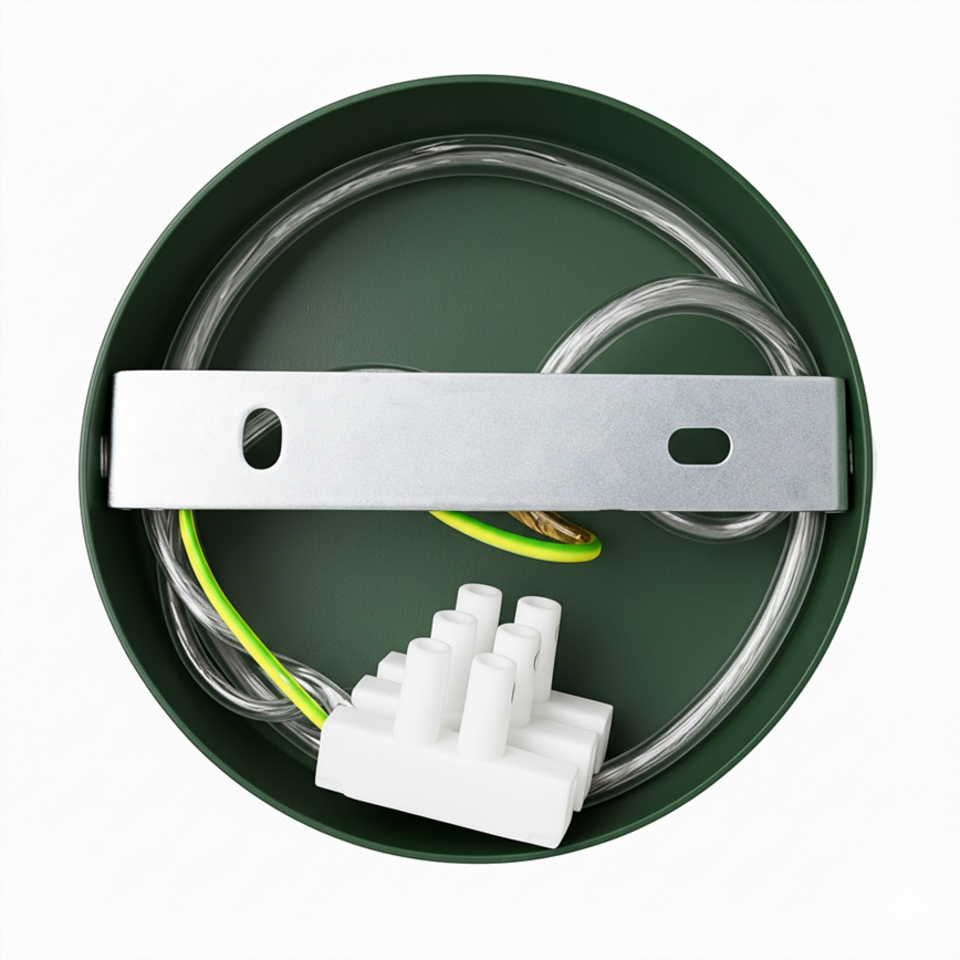 Brilagi - Zidna svjetiljka FLAMENGO 1xE27/60W/230V zelena