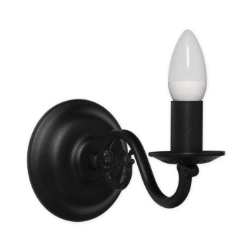 Brilagi - Zidna svjetiljka IMPERO 1xE14/60W/230V crna