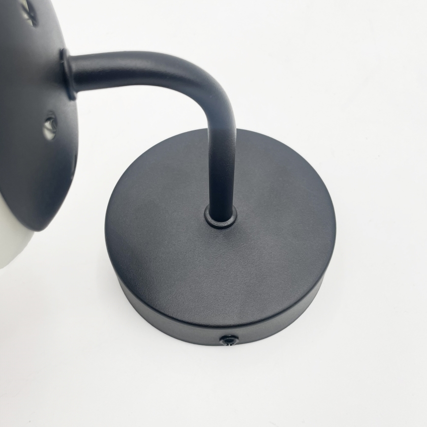 Brilagi - Zidna svjetiljka MALIVA 1xE14/15W/230V crna/bijela