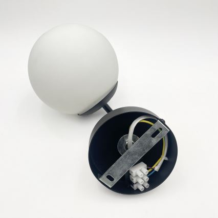 Brilagi - Zidna svjetiljka MALIVA 1xE14/15W/230V crna/bijela