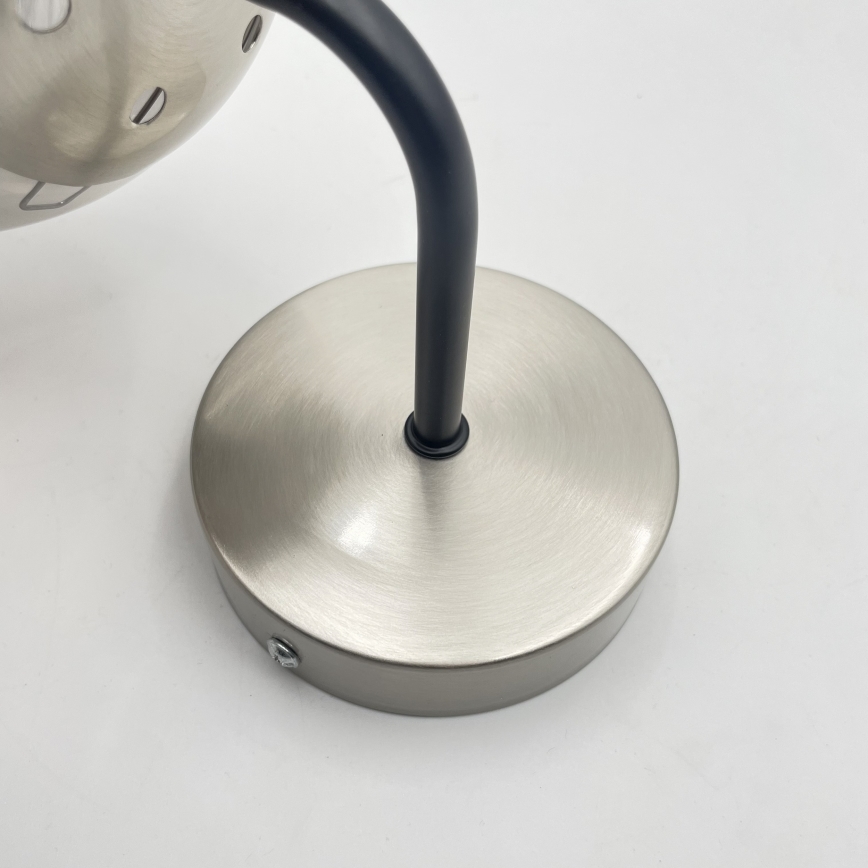 Brilagi - Zidna svjetiljka MALIVA 1xE14/15W/230V matni krom/dimljena