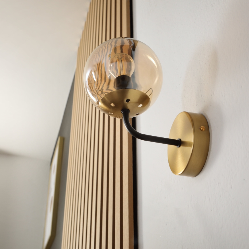 Brilagi - Zidna svjetiljka MALIVA 1xE14/15W/230V zlatna