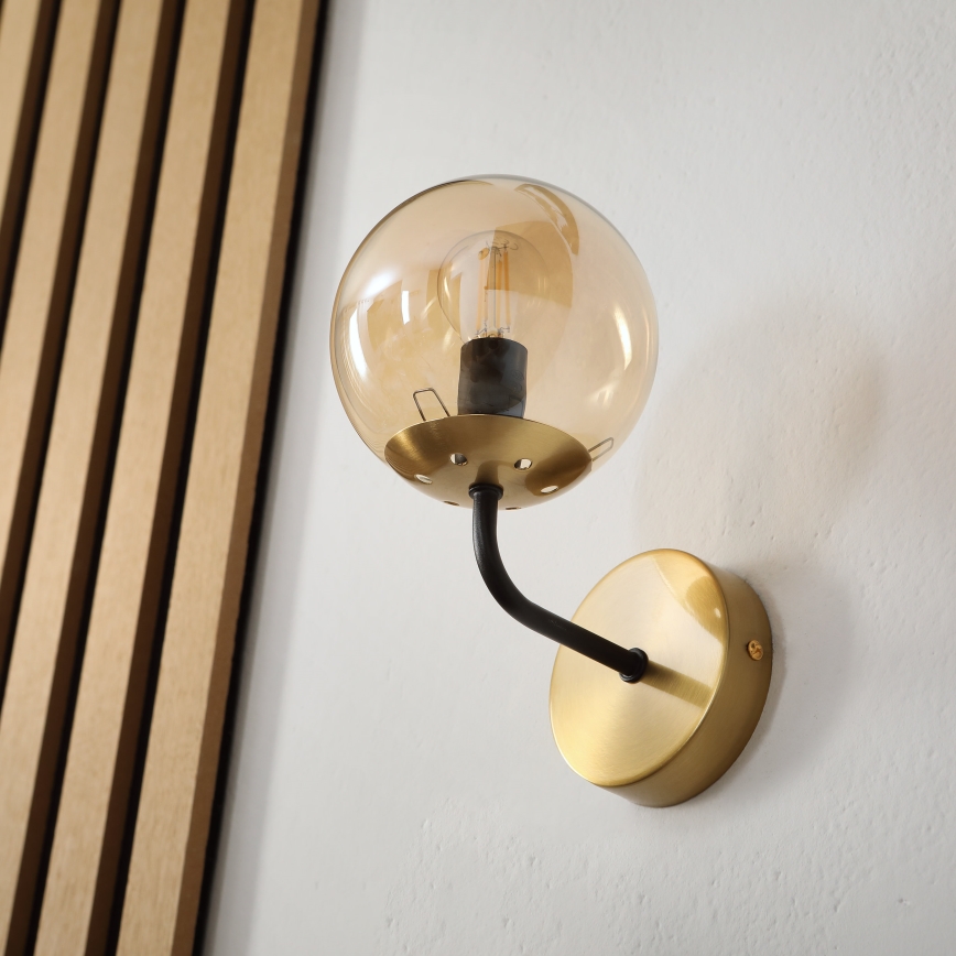 Brilagi - Zidna svjetiljka MALIVA 1xE14/15W/230V zlatna