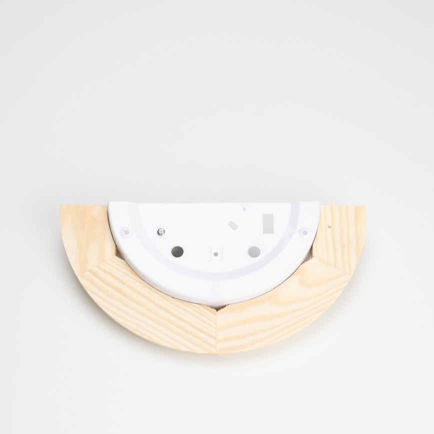 Brilagi - Zidna svjetiljka ORBIS 1xE27/60W/230V 30 cm borovica