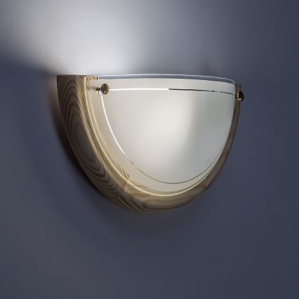 Brilagi - Zidna svjetiljka ORBIS 1xE27/60W/230V 30 cm borovica