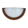 Brilagi - Zidna svjetiljka ORBIS 1xE27/60W/230V 30 cm borovina/hrast