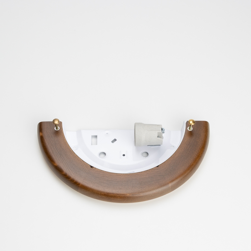 Brilagi - Zidna svjetiljka ORBIS 1xE27/60W/230V 30 cm borovina/hrast