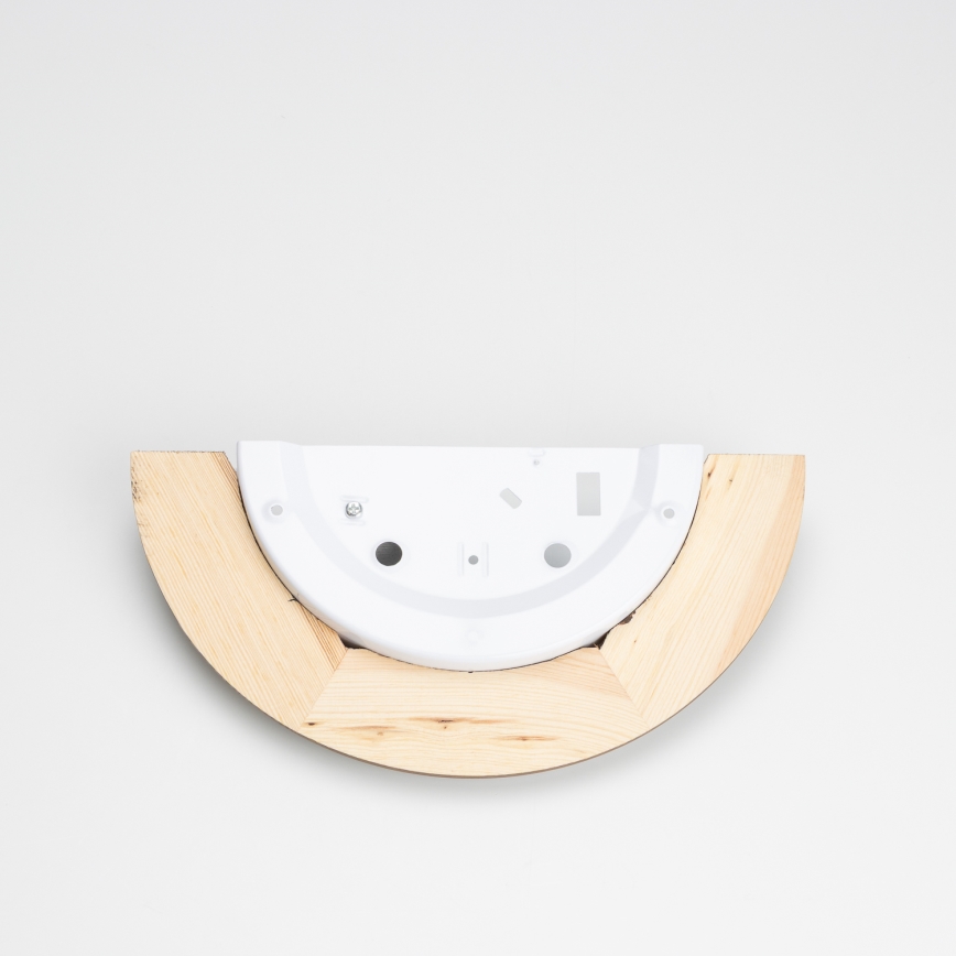 Brilagi - Zidna svjetiljka ORBIS 1xE27/60W/230V 30 cm borovina