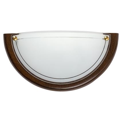 Brilagi - Zidna svjetiljka ORBIS 1xE27/60W/230V 30 cm borovina