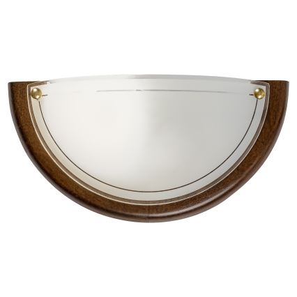 Brilagi - Zidna svjetiljka ORBIS 1xE27/60W/230V 30 cm borovina