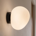 BRILAGI - Zidna svjetiljka PEBBLES 1xE27/40W/230V Ø 20 cm crna