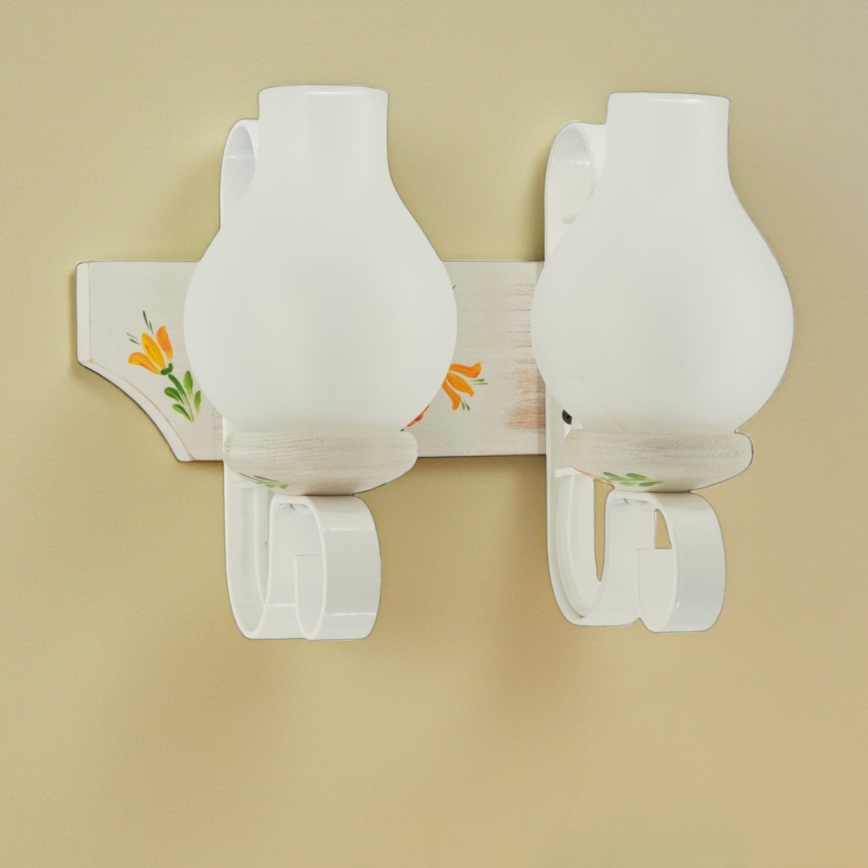 Brilagi - Zidna svjetiljka QUEEN 2xE14/40W/230V buk/krem