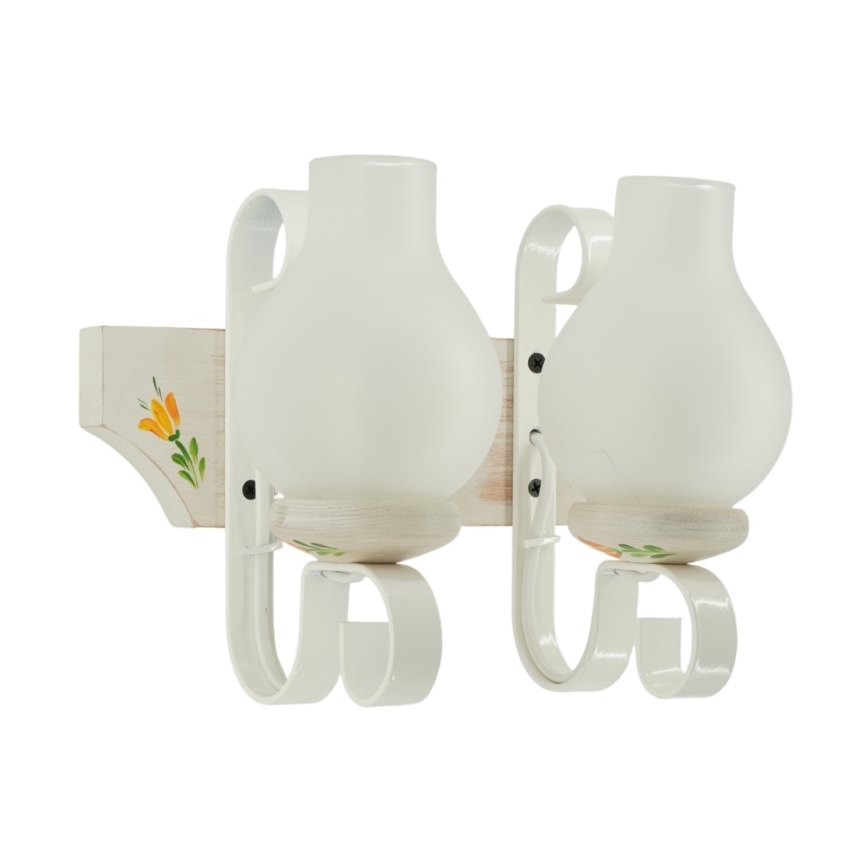 Brilagi - Zidna svjetiljka QUEEN 2xE14/40W/230V buk/krem