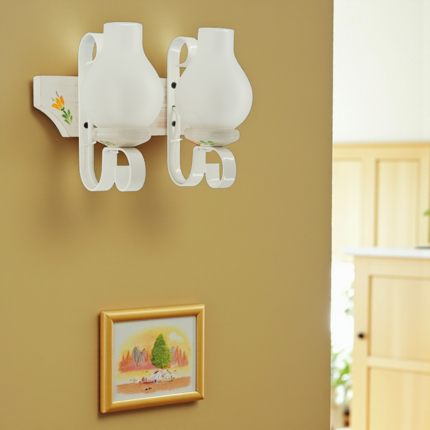 Brilagi - Zidna svjetiljka QUEEN 2xE14/40W/230V buk/krem