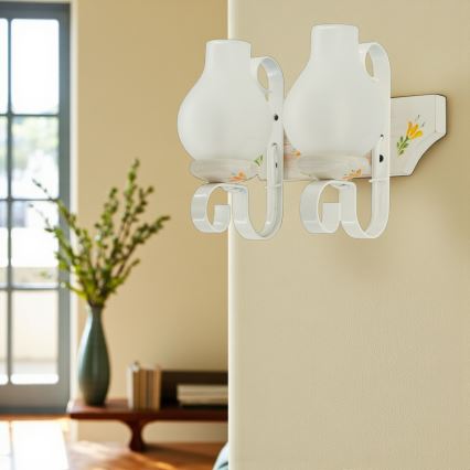 Brilagi - Zidna svjetiljka QUEEN 2xE14/40W/230V buk/krem