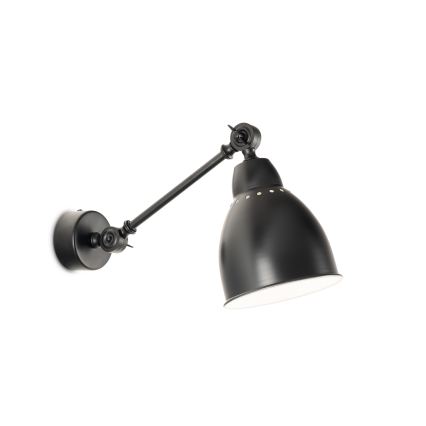 BRILAGI - Zidna svjetiljka QUILL 1xE27/40W/230V 40 cm crna