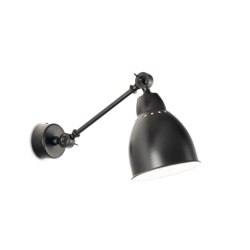 BRILAGI - Zidna svjetiljka QUILL 1xE27/40W/230V 40 cm crna