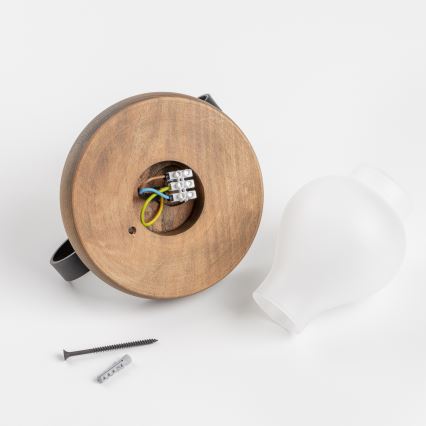 Brilagi - Zidna svjetiljka ROATA APLICA 1xE14/40W/230V bukva