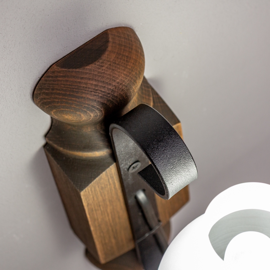 Brilagi - Zidna svjetiljka RUSTIC 1xE14/40W/230V bukva