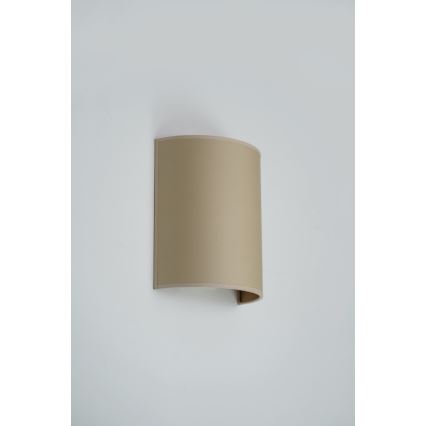 Brilagi - Zidna svjetiljka SEMI 1xE27/15W/230V pr. 20 cm bež