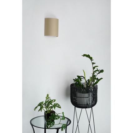 Brilagi - Zidna svjetiljka SEMI 1xE27/15W/230V pr. 20 cm bež