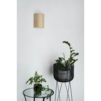 Brilagi - Zidna svjetiljka SEMI 1xE27/15W/230V pr. 20 cm bež